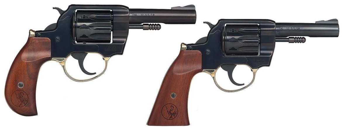 Henry Golden Boy revolver: rimfire, double-action Henry Golden Boy .22 caliber revolver – right side