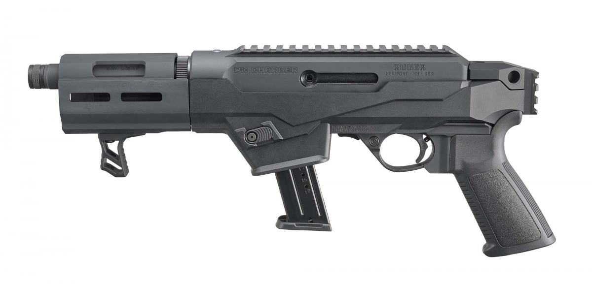 Ruger PC Charger pistol, left side
