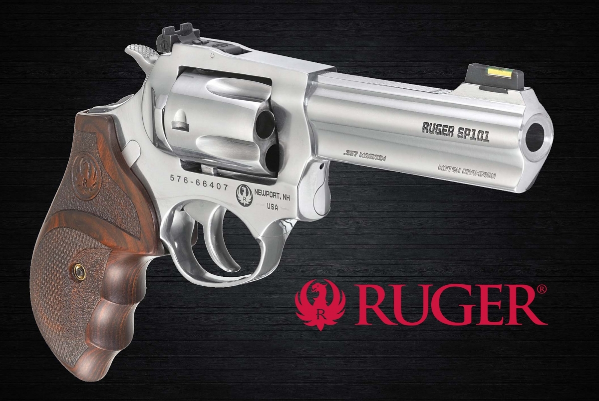 La statunitense Ruger lancia il revolver SP101 Match Champion