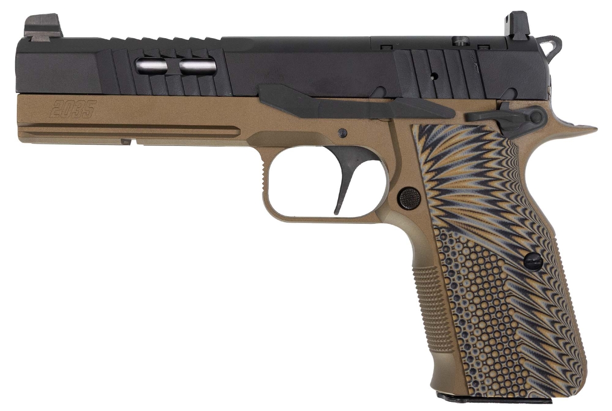 SDS Arms Inglis 2035 9mm Luger semi-automatic pistol – left side