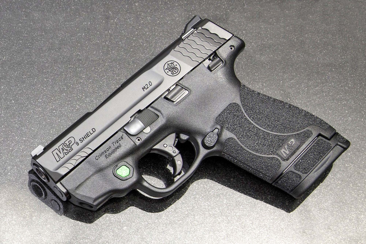 Smith &amp; Wesson M&amp;P Shield M2.0 Pistol now available with Green Laser