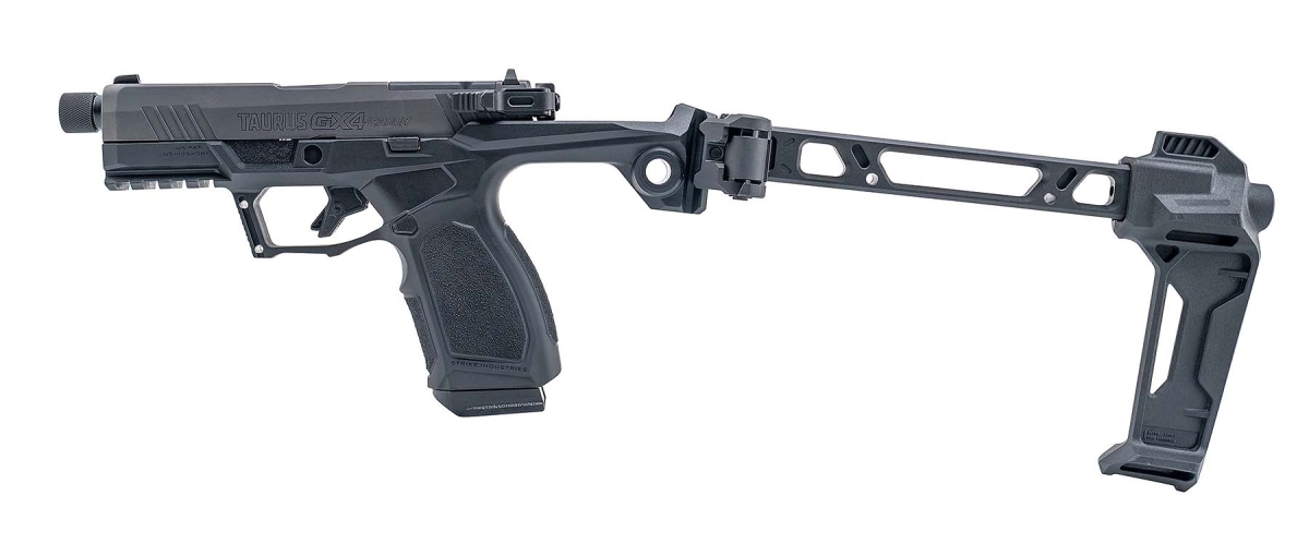 Pistola semi-automatica Taurus GX4 Strike Bravo calibro 9x19mm Parabellum – lato sinistro