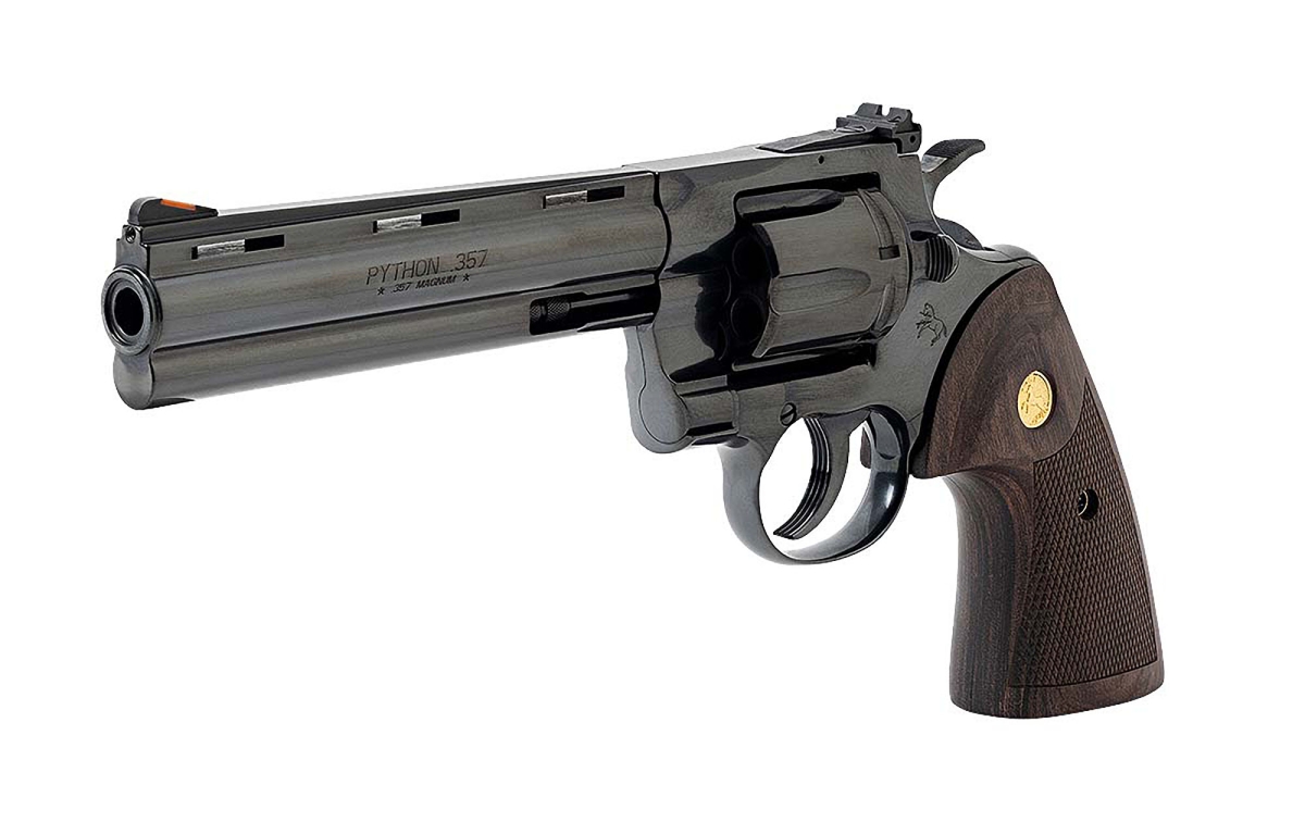 Colt introduces blued Python revolvers