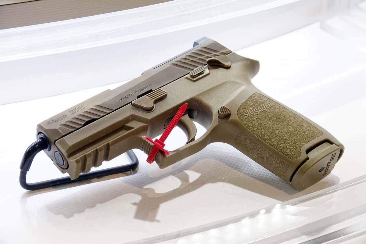 The first leaked photos of the pistol that won the Modular Handgun System (MHS) contract for the U.S. Army!