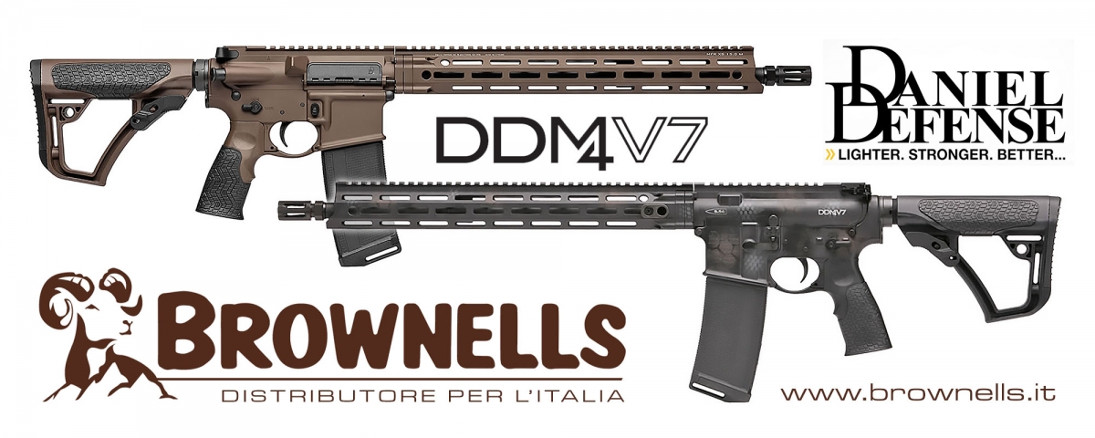 Brownells Italia: Daniel Defense DDM4 V7