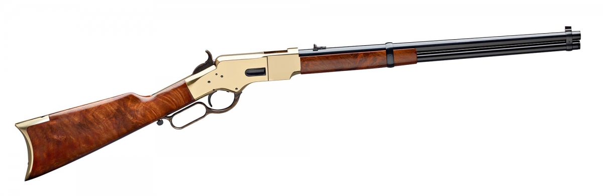 Winchester 1866 Yellowboy rifle - 150 Anniversary standard edition realized by Uberti based on an early original model