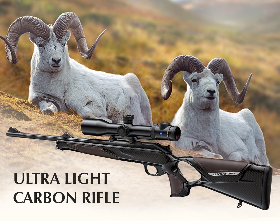 Introducing the R8 Carbon Success: the level of performance you should expect from your hunting rifle has just been raised again!