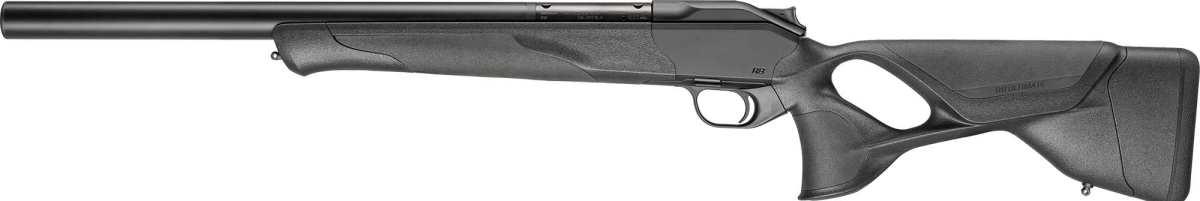Blaser R8 Ultimate Silence Blackout: a new silent hunting rifle Blaser R8 Ultimate Silence Blackout bolt-action rifle – left side
