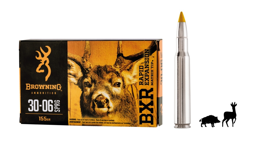 The Browning BXR Rapid Expansion ammunition