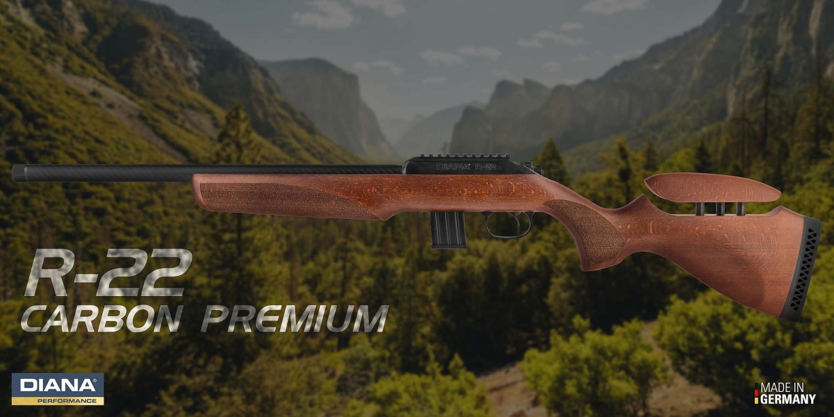 Diana R22 Carbon Premium, la carabina sportiva al top