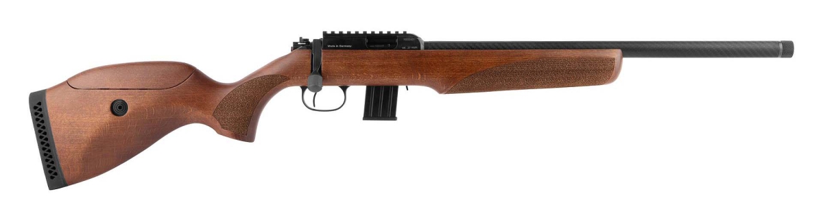 Diana R22 Carbon Premium, la carabina sportiva al top Carabina bolt-action Diana R22 Carbon Premium – lato destro