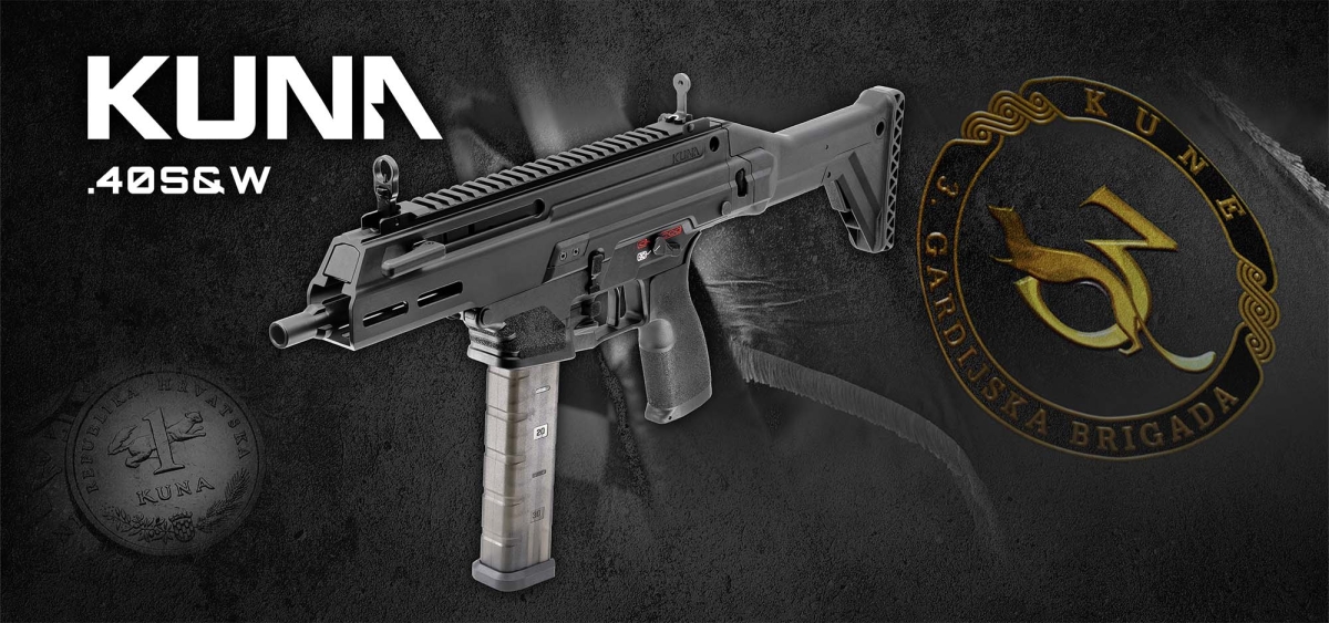 HS Produkt Kuna, a new Croatian sub-machine gun