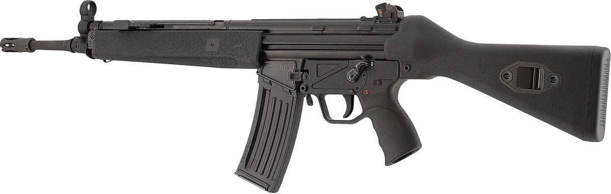 Replica soft-air UMAREX Heckler & Koch HK-33 – lato sinistro