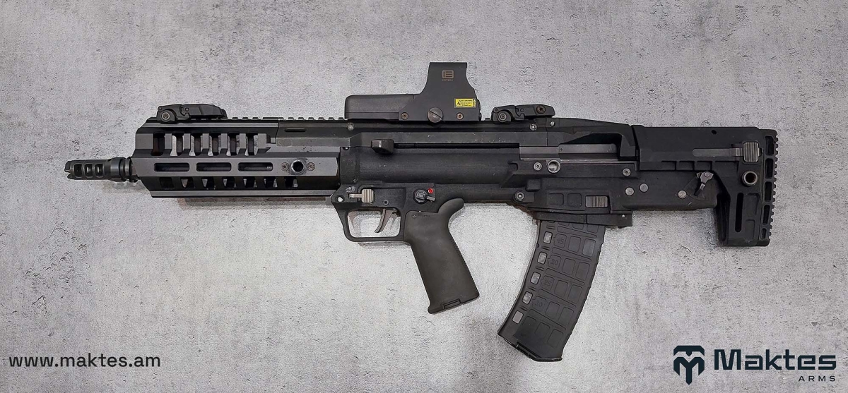 Maktes Arms T-AB 1A and T-AB 2A: new military rifles, from Armenia Maktes Arms T-AB 1A assault rifle – left side