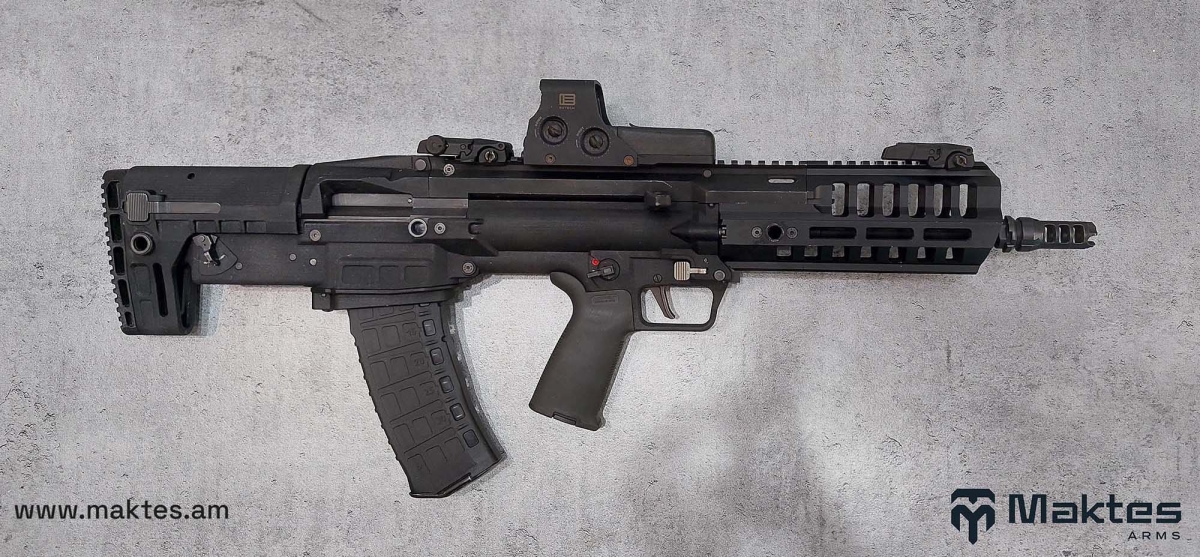 Maktes Arms T-AB 1A assault rifle – right side