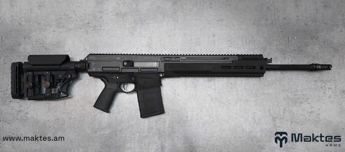 Maktes Arms T-AB 1A and T-AB 2A: new military rifles, from Armenia Maktes Arms T-AB 2A designated marksman rifle – right side