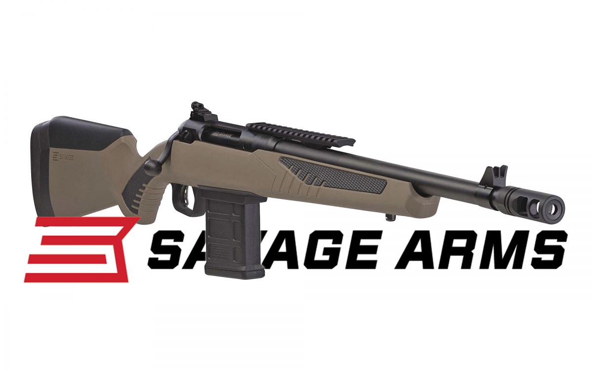 New for 2018 from Savage Arms is the model 110 Scout rifle, available in four calibers