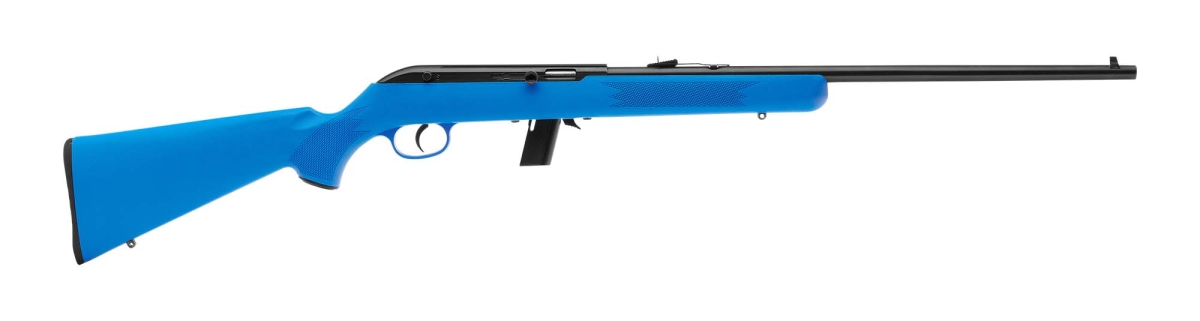 Savage Arms 64F Blue .22 Long Rifle semi-automatic carbine – right side