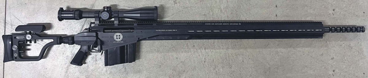 HTI Center XXLPR long-range rifle – right side