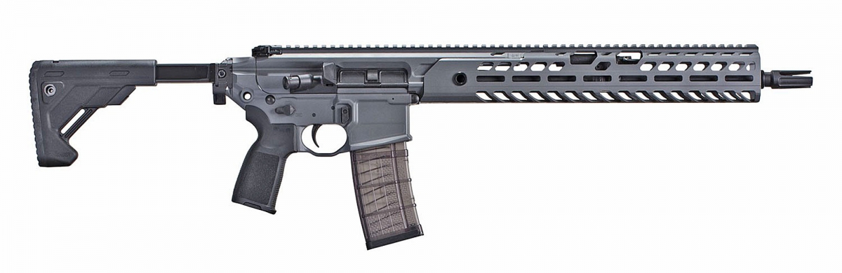Right view of the new SIG MCX VIRTUS Patrol