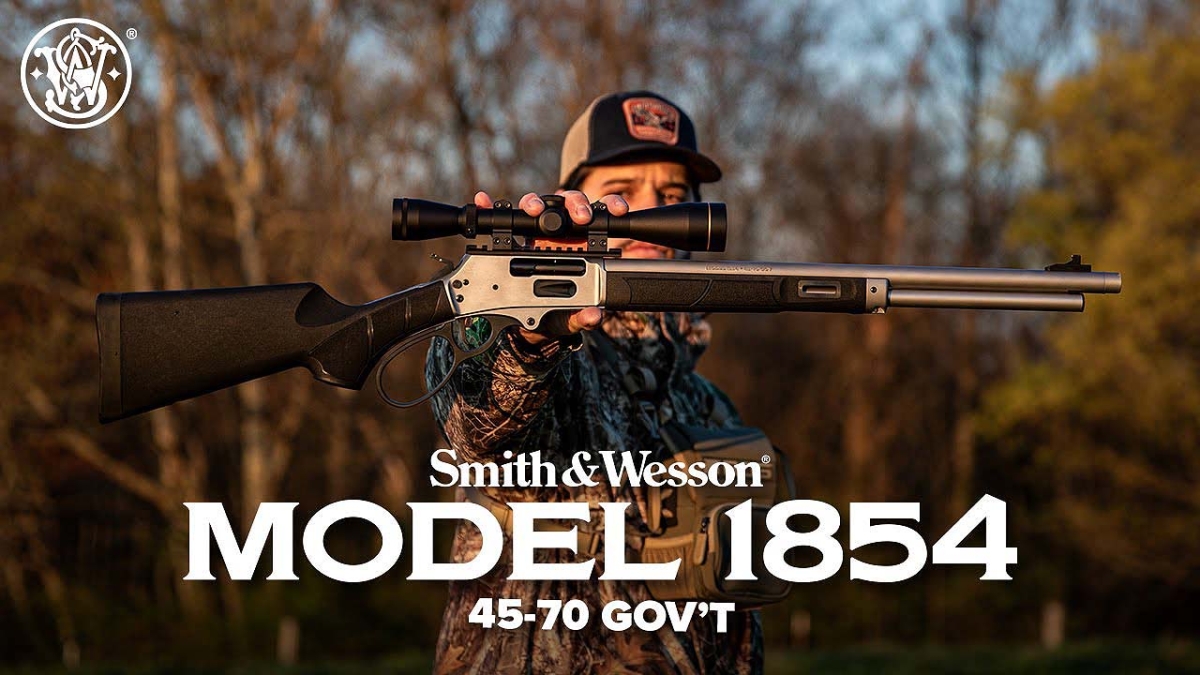 Carabina a leva Smith &amp; Wesson Model 1854, ora anche in .45-70 Government