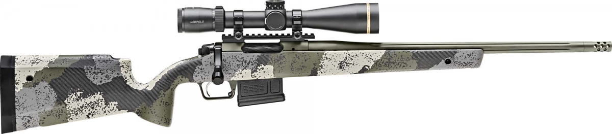 Springfield Armory Model 2020 Waypoint bolt-action rifle, with standard stock and 416 stainless steel barrel