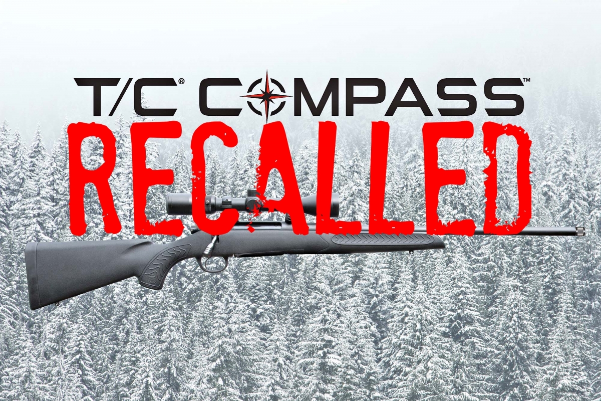 T/C Arms issued a total safety recall notice for all Compass rifles