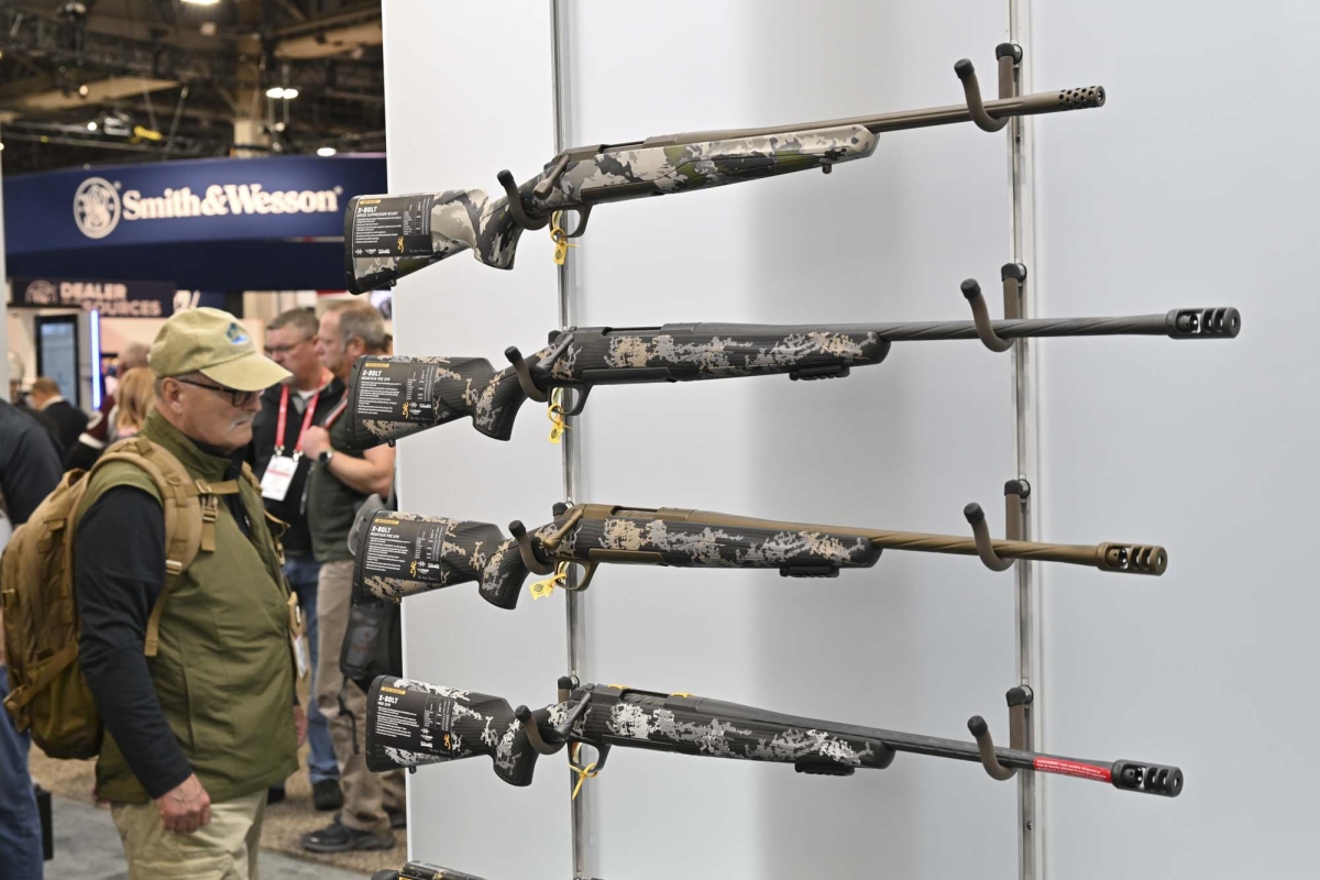 Browning X-Bolt models at the SHOT Show 2023