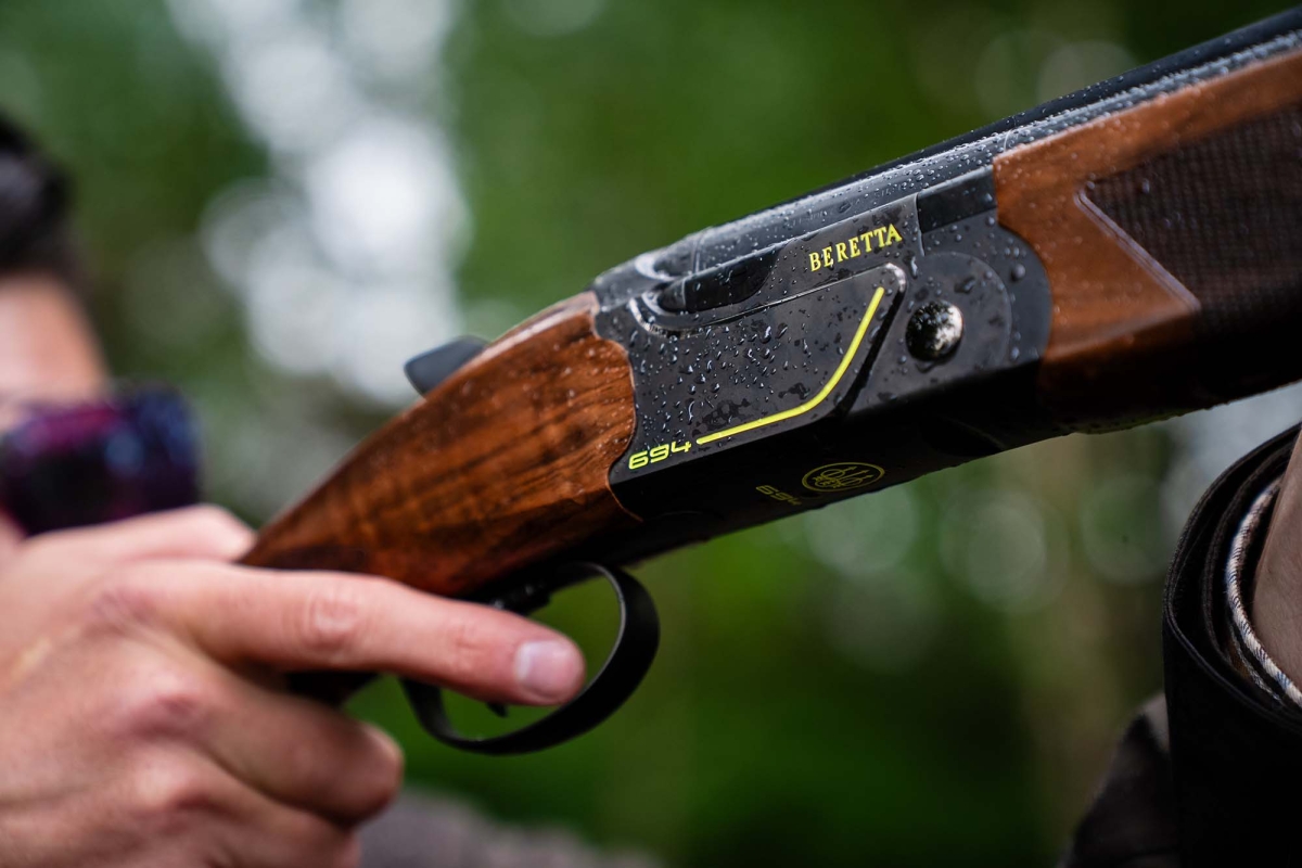 Beretta 694 Black DLC, a new high-end competition shotgun