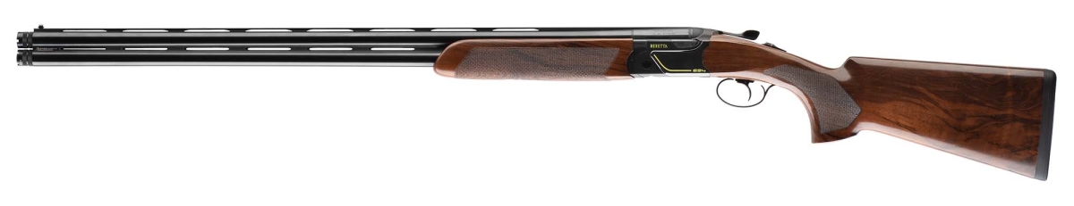 Beretta 694 Black DLC, il nuovo super-sovrapposto da tiro al piattello Fucile sovrapposto Beretta 694 Black DLC calibro 12 – lato sinistro