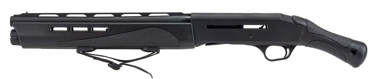 IWI Mafteah, new Israeli-American 12-gauge "firearm" IWI Mafteah 12-gauge semi-automatic "firearm" – left side