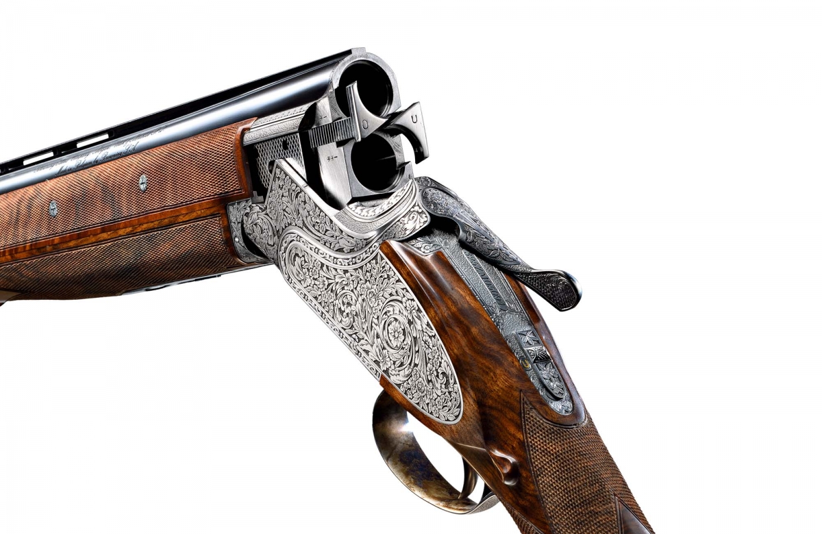 A finely engraved Browning B25