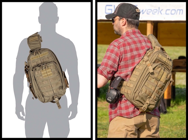 5.11 Tactical RUSH MOAB 10 18L sling pack | GUNSweek.com