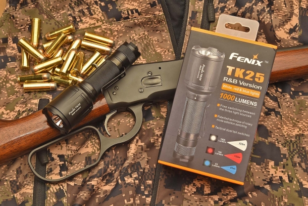 The TK25 R&B is the latest entry in the Fenix Lights line of tactical flashlights