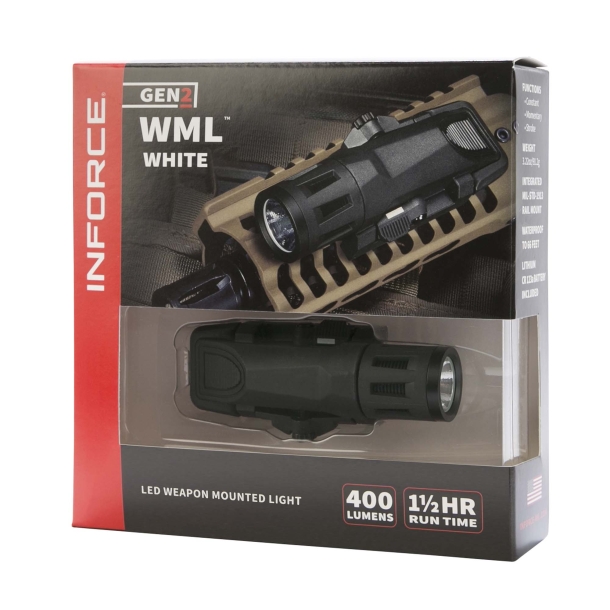 INFORCE Light WML White Gen2 for cull hunting | GUNSweek.com