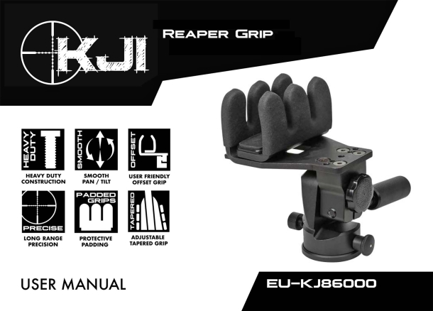 KJI Reaper Grip and KJI Reaper Rig Accessory Plate