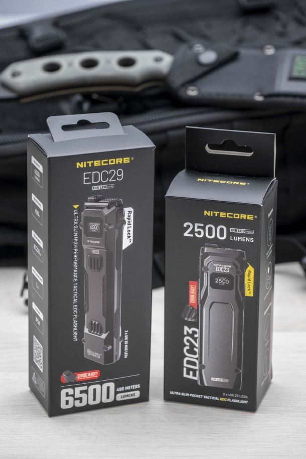 Nitecore EDC23 e EDC29: le torce tascabili e prestanti Nitecore EDC23 e EDC29: le torce tascabili e prestanti