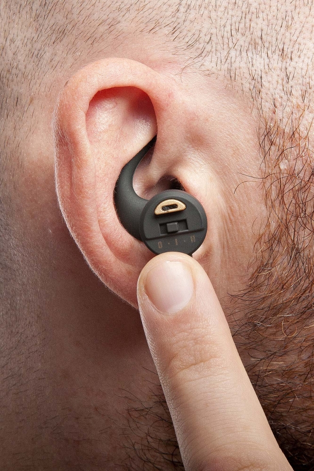 The Pro Ears Stealth Elite ear buds are extremely compact and can be made to fit perfectly to any size of ear
