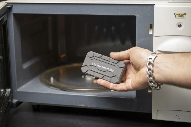Silent Dry Dehumidifiers: maximum rust protection for your weapons Once saturated, Silent Dry dehumidifiers can be regenerated simply by using a microwave oven.