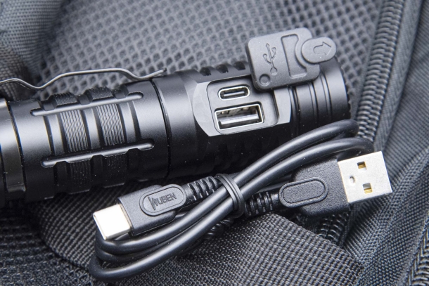 Wuben C2 rechargeable compact EDC tactical flashlight