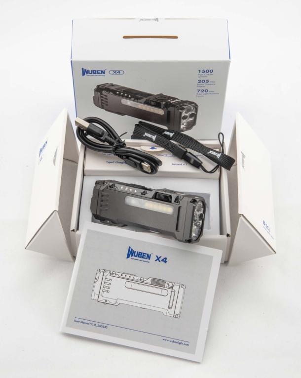 Wuben X4 Compact: una torcia tascabile campione di vendite