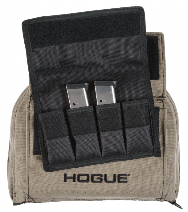 Five pistol bags, five single long gun bags and three double long gun bags are now available from Hogue in flat dark earth