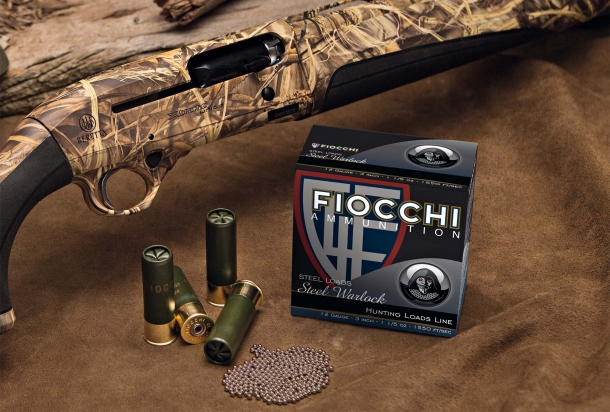 The Fiocchi Steel Warlock shotshell ammunition