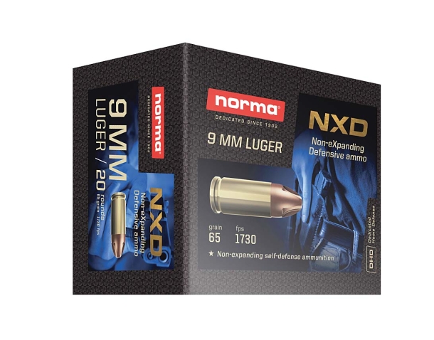 Norma NXD non-expanding defensive ammunition