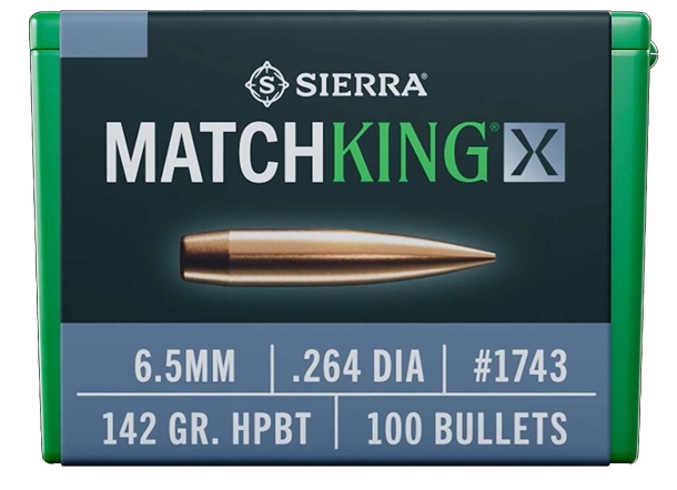 New Sierra MatchKing-X reloading hunting bullets New Sierra MatchKing-X reloading hunting bullets