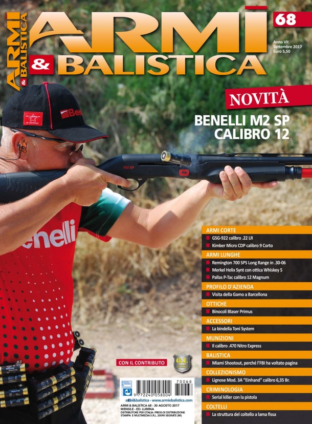 Armi & Balistica: è in edicola il numero di settembre 2017