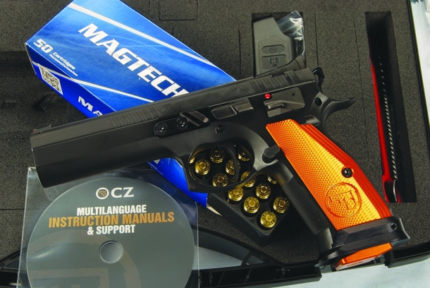 CZ modello 75 tactical sports orange calibro .40 S&W