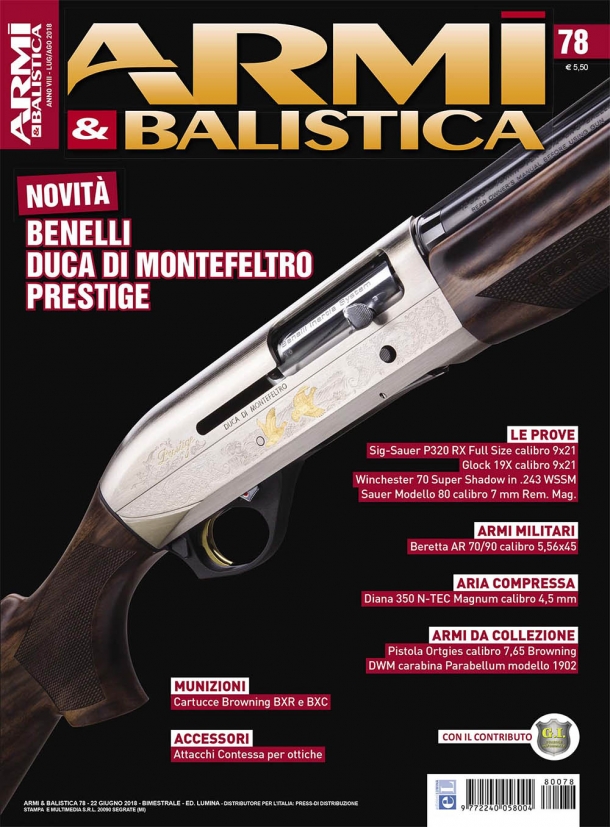 Armi & Balistica: è in edicola il numero 78 di luglio 2018