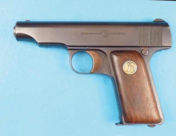 Pistola Ortgies calibro 7,65 Browning