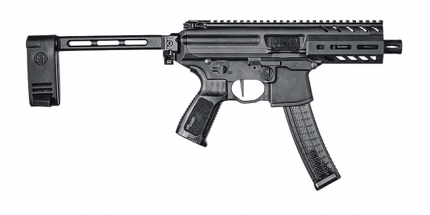 ...as well as all the variants of the pistol-caliber SIG Sauer MPX...